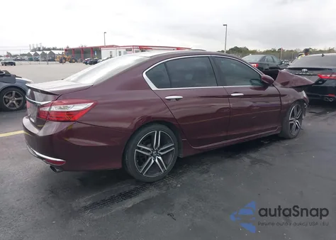 2017 Honda Accord Sport Se z USA, uszkodzony, nr VIN 1HGCR2F14HA206945